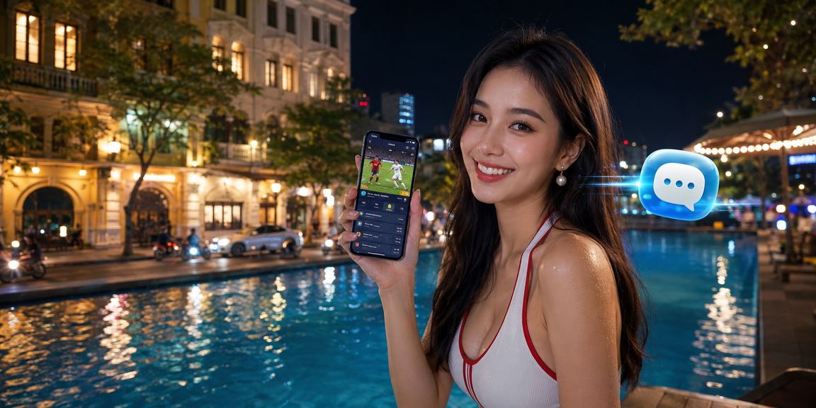 Người dùng Hà Nội xem kèo thể thao và đặt cược trực tuyến trên điện thoại